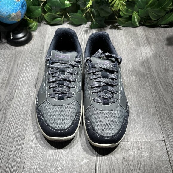Kuru Quantum Gray Mesh Running Trainer Plantar Orthopedic  Women's US 9 Wide - Picture 2 of 9